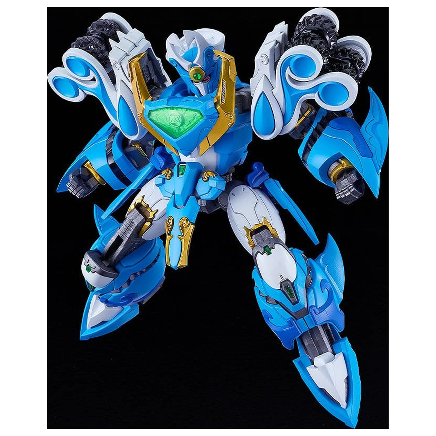 Mado King Granzort Moderoid Műanyag modell készlet King's Style Aquabeat Gold Edition 18 cm termékfotó