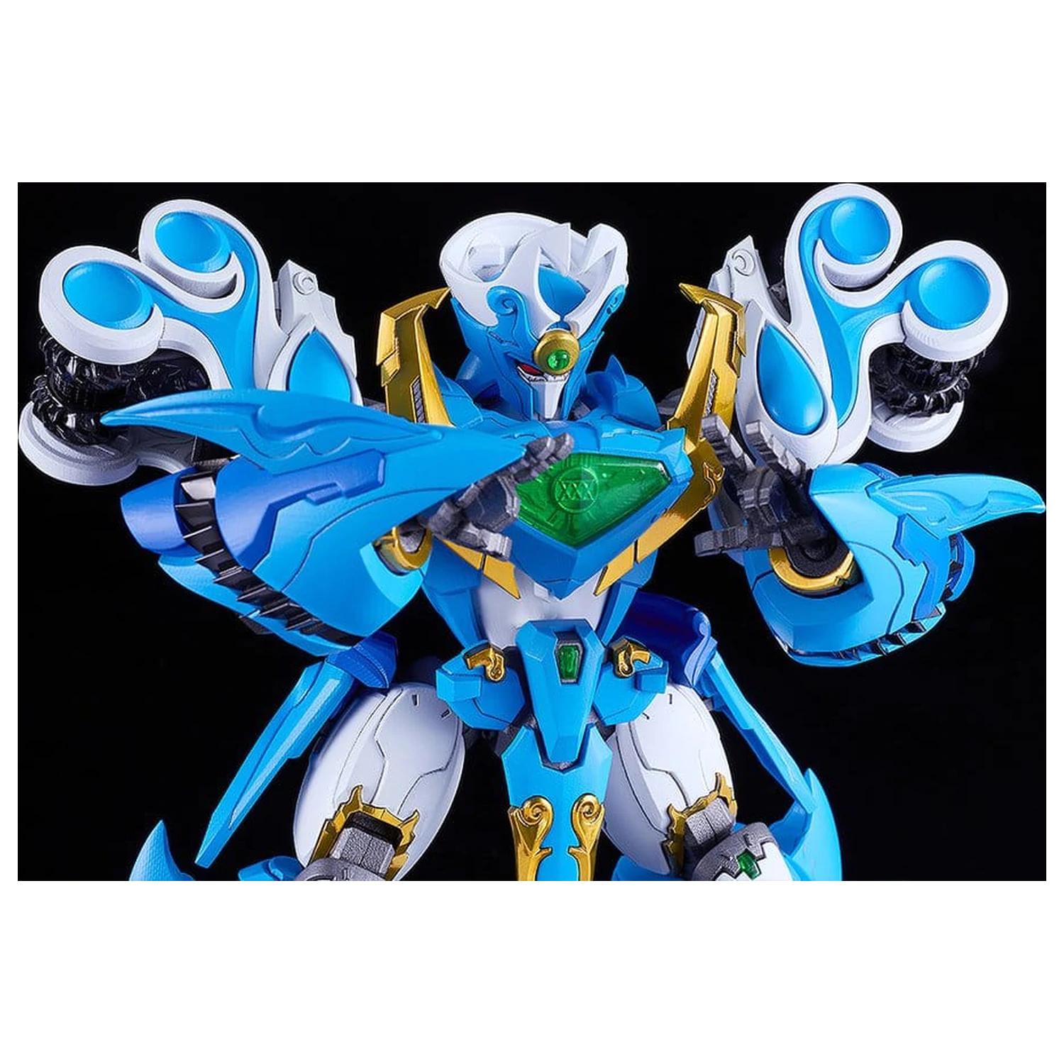 Mado King Granzort Moderoid Műanyag modell készlet King's Style Aquabeat Gold Edition 18 cm termékfotó