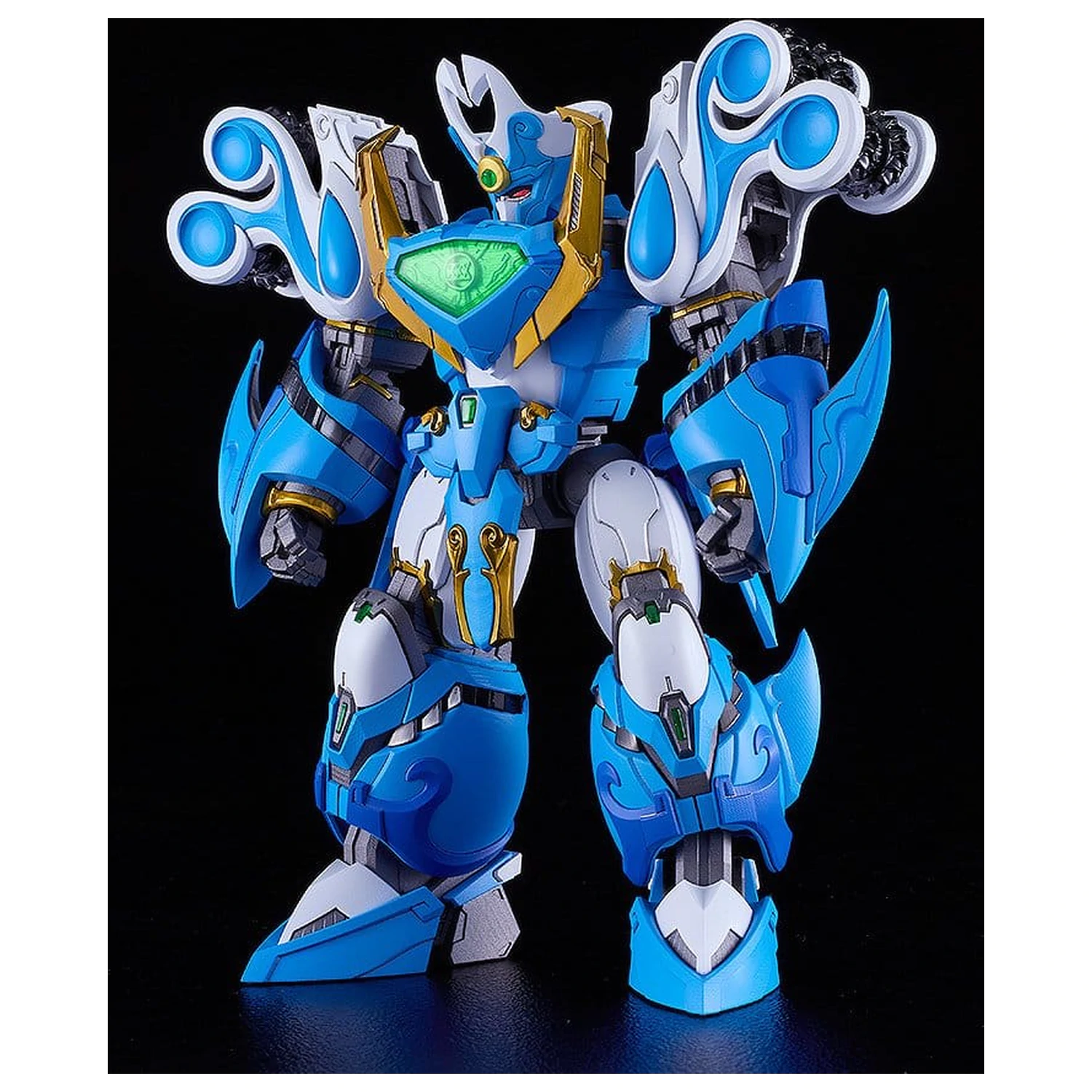 Mado King Granzort Moderoid Műanyag modell készlet King's Style Aquabeat Gold Edition 18 cm termékfotó