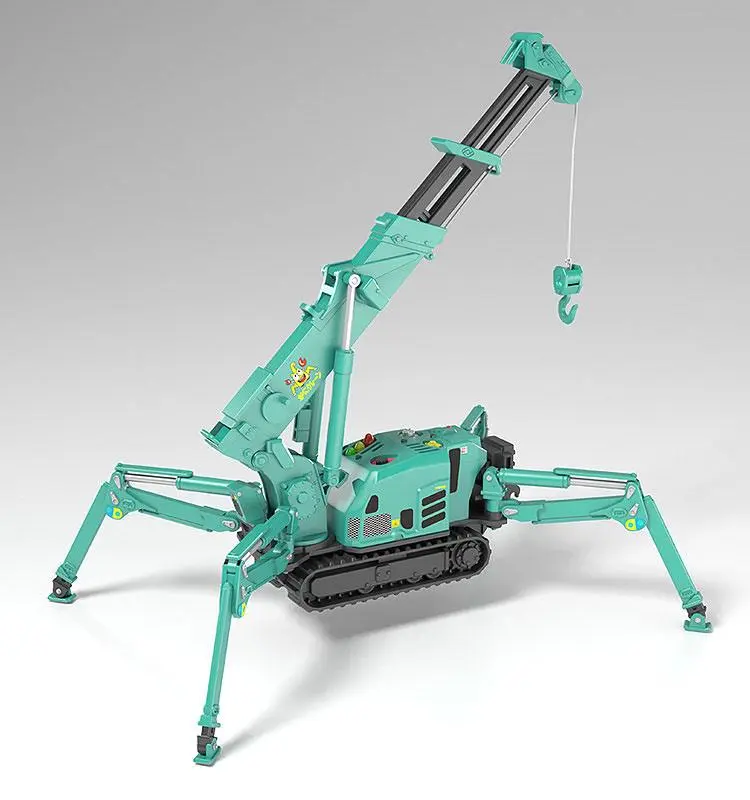 Maeda Seisakusho Moderoid 1/20 Spider Crane (Green) Műanyag modell készlet 25 cm termékfotó