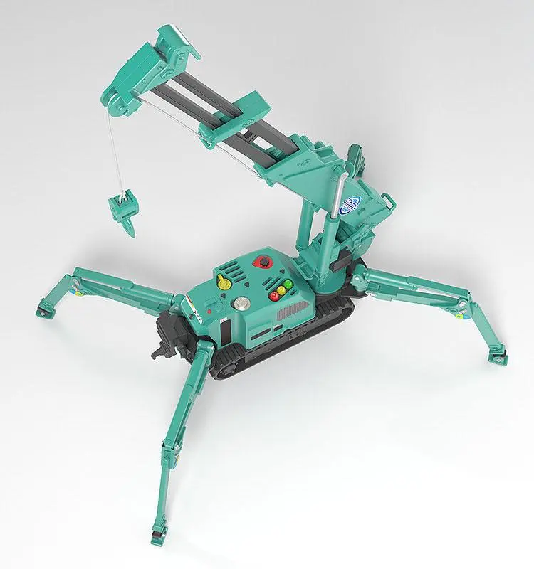 Maeda Seisakusho Moderoid 1/20 Spider Crane (Green) Műanyag modell készlet 25 cm termékfotó