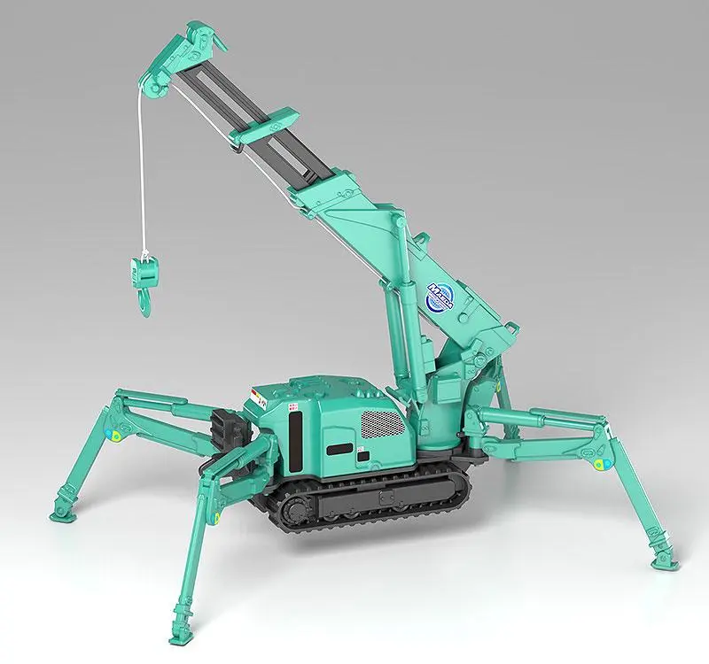 Maeda Seisakusho Moderoid 1/20 Spider Crane (Green) Műanyag modell készlet 25 cm termékfotó