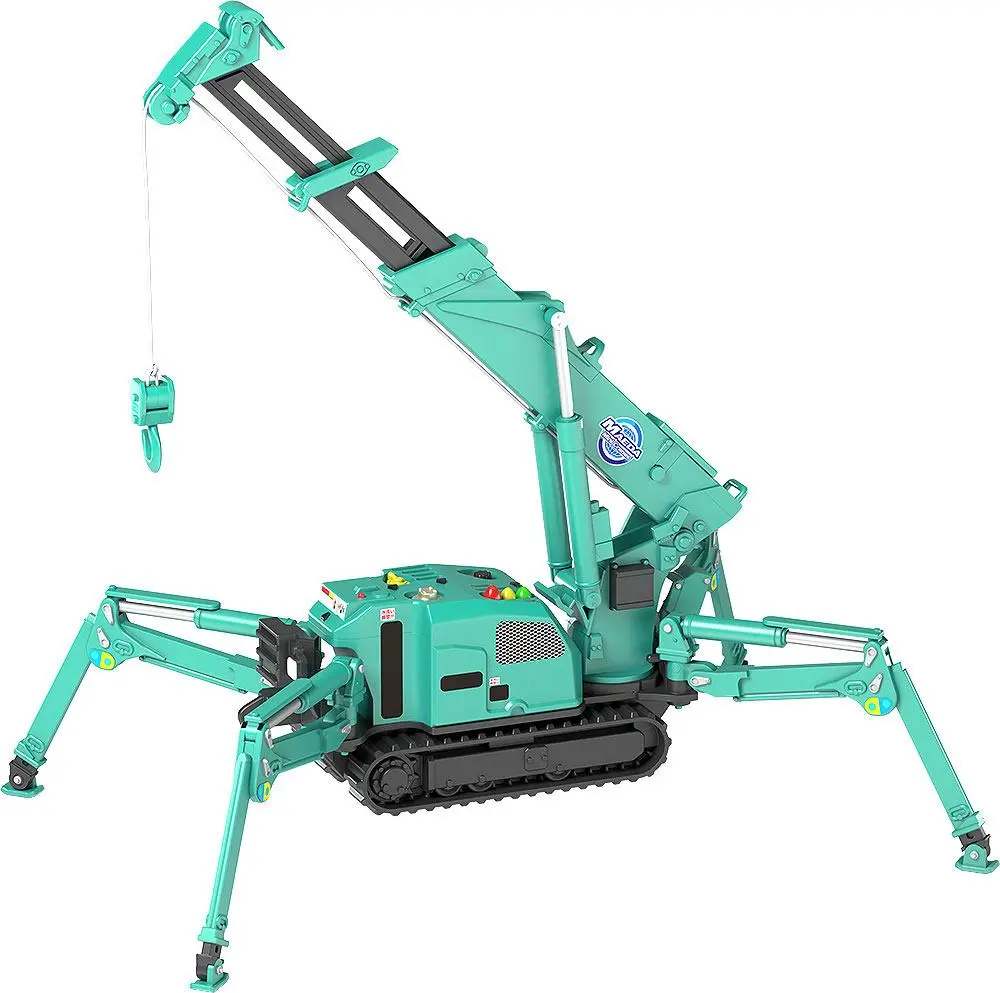 Maeda Seisakusho Moderoid 1/20 Spider Crane (Green) Műanyag modell készlet 25 cm termékfotó