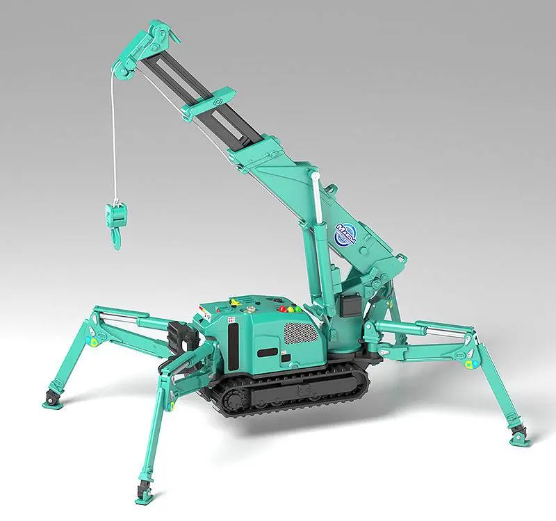 Maeda Seisakusho Moderoid 1/20 Spider Crane (Green) Műanyag modell készlet 25 cm termékfotó
