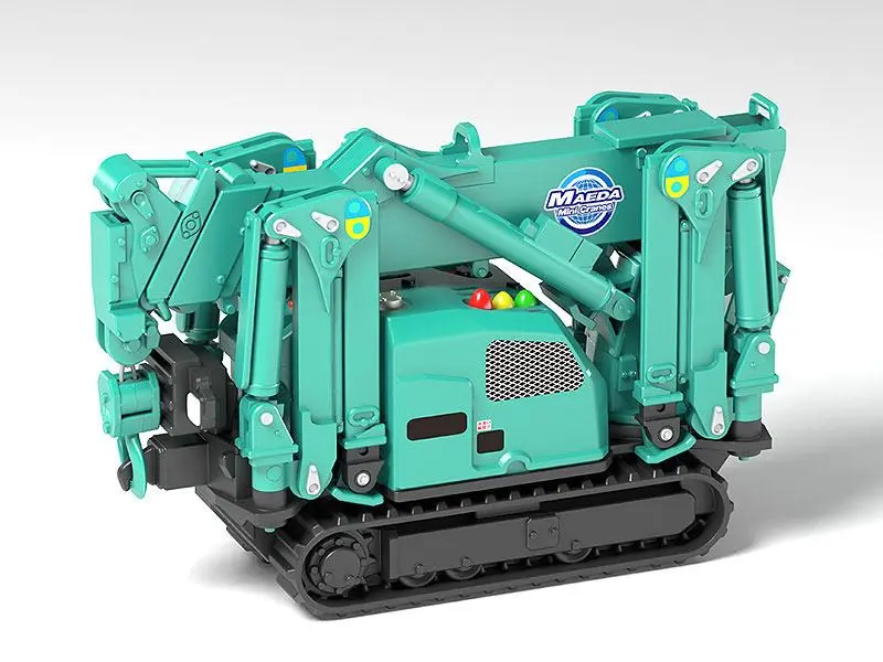 Maeda Seisakusho Moderoid 1/20 Spider Crane (Green) Műanyag modell készlet 25 cm termékfotó