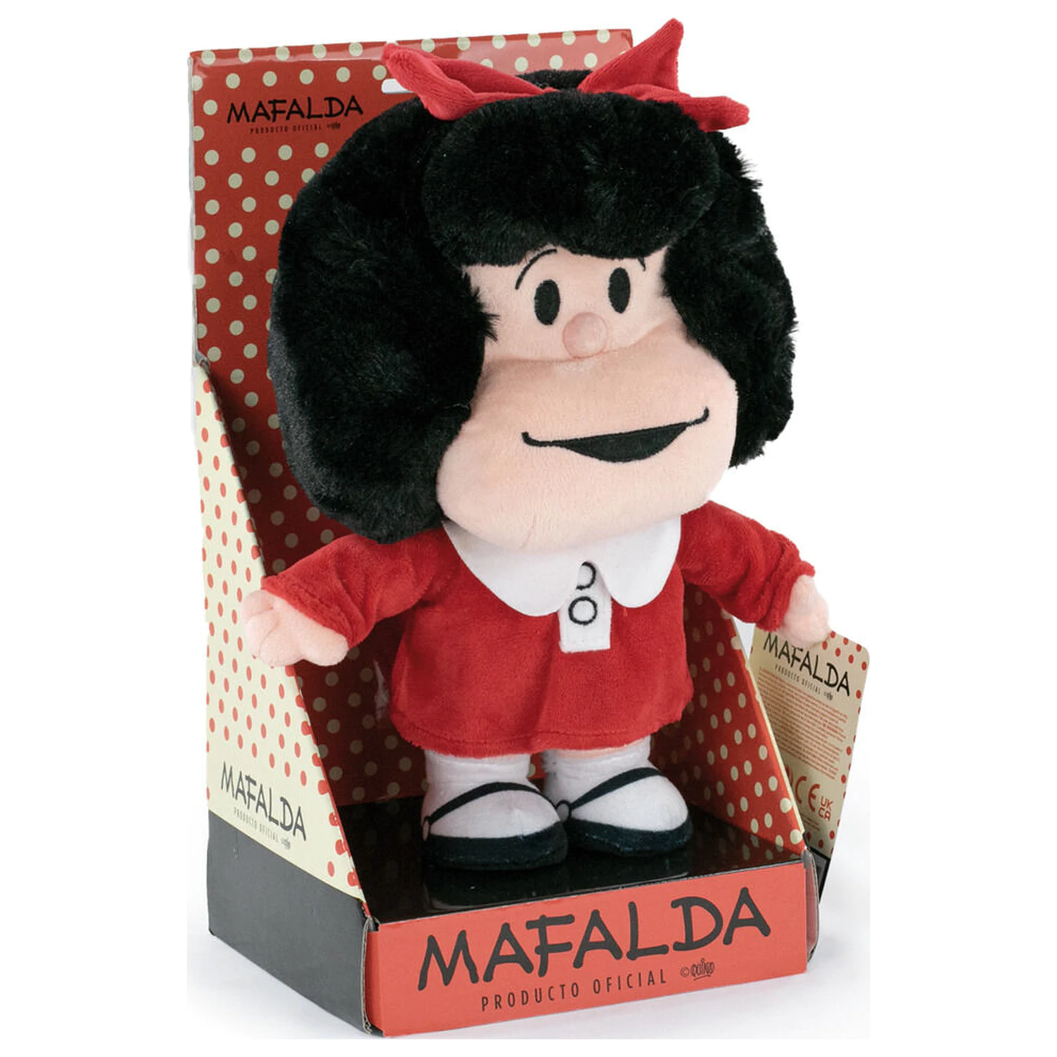 Mafalda Red Dress plüss 27cm termékfotó