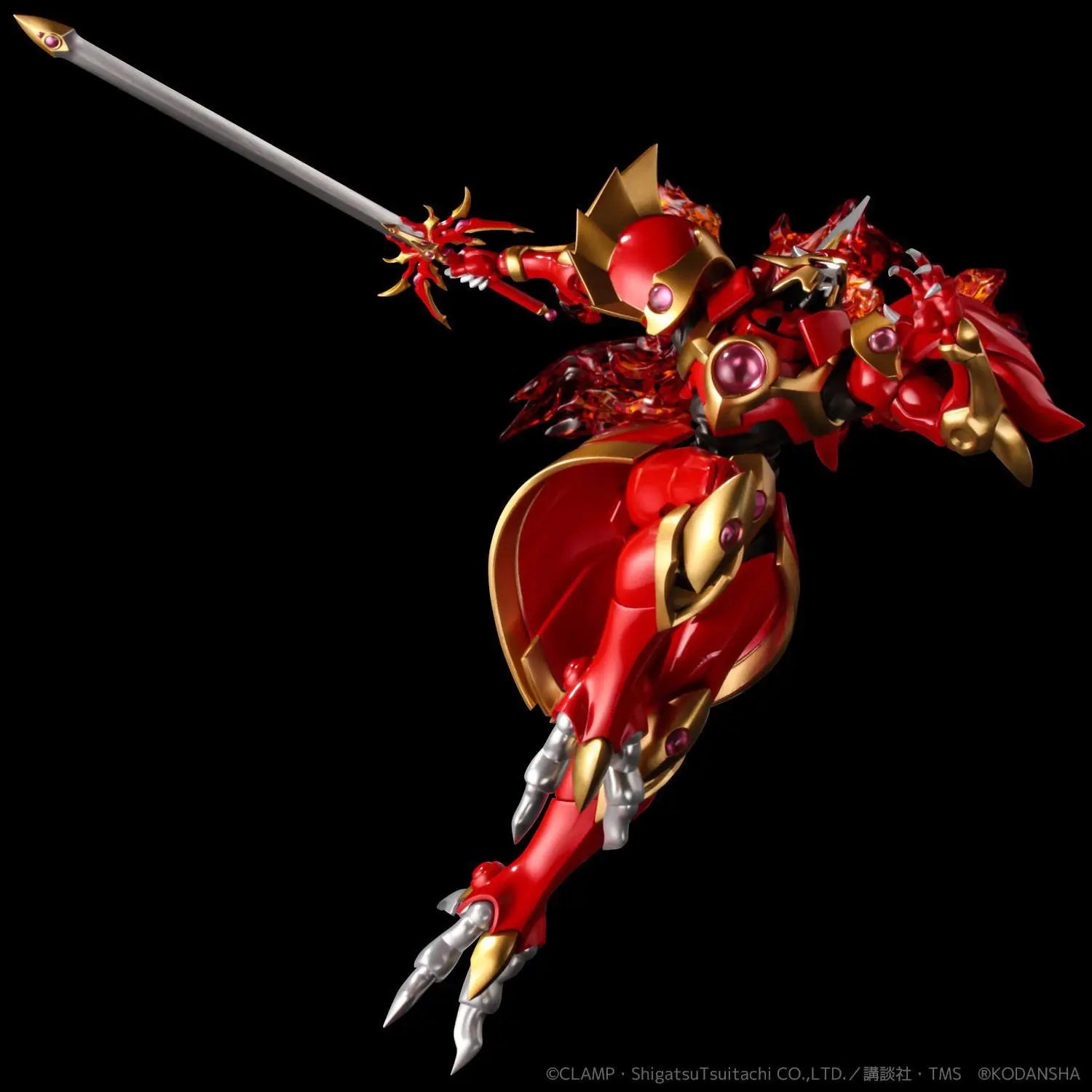 Magic Knight Rayearth Diecast Riobot Rayearth akciófigura 18 cm termékfotó