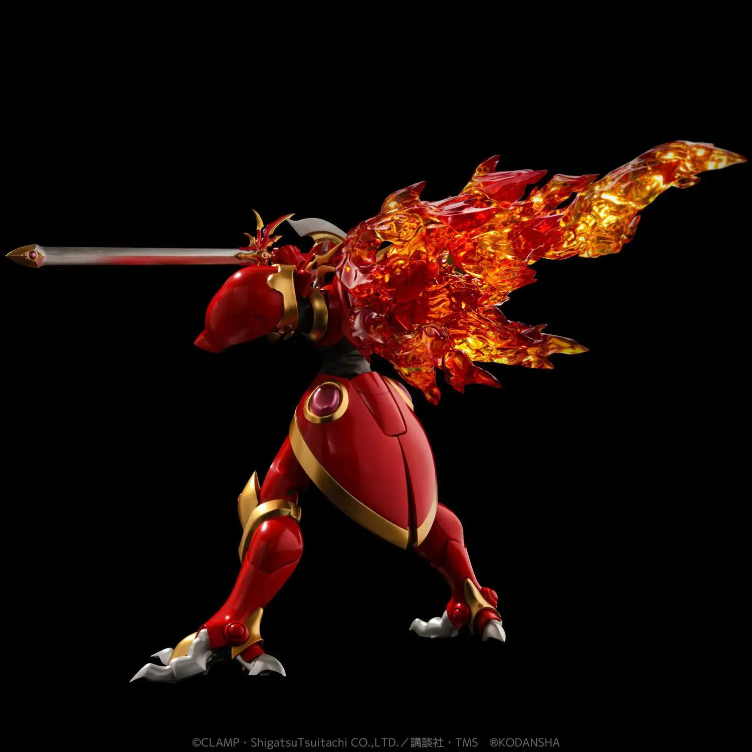 Magic Knight Rayearth Diecast Riobot Rayearth akciófigura 18 cm termékfotó
