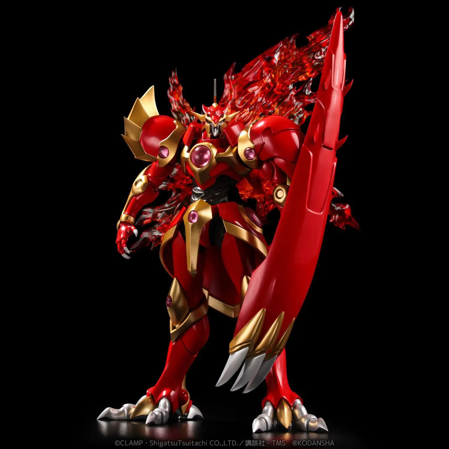 Magic Knight Rayearth Diecast Riobot Rayearth akciófigura 18 cm termékfotó