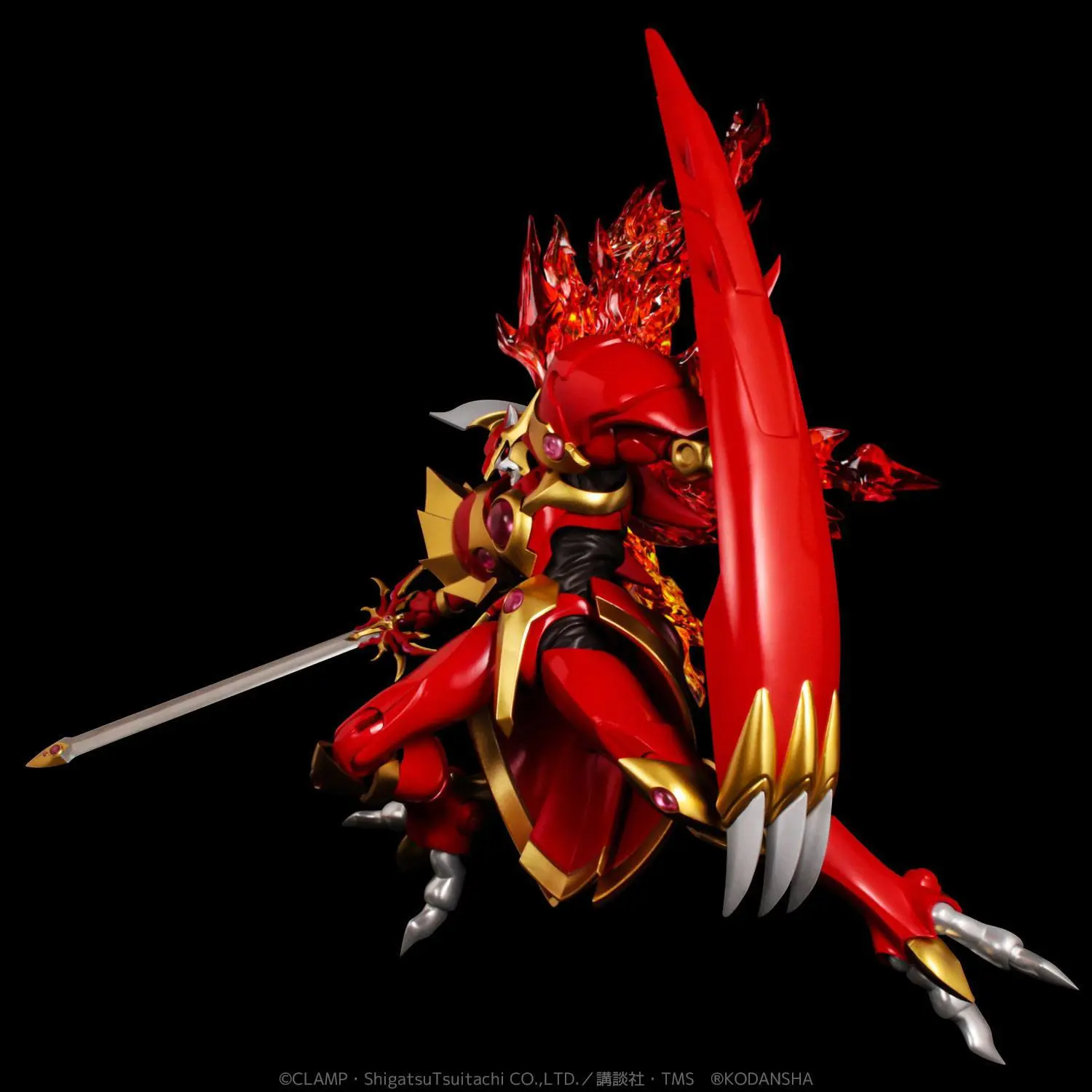 Magic Knight Rayearth Diecast Riobot Rayearth akciófigura 18 cm termékfotó