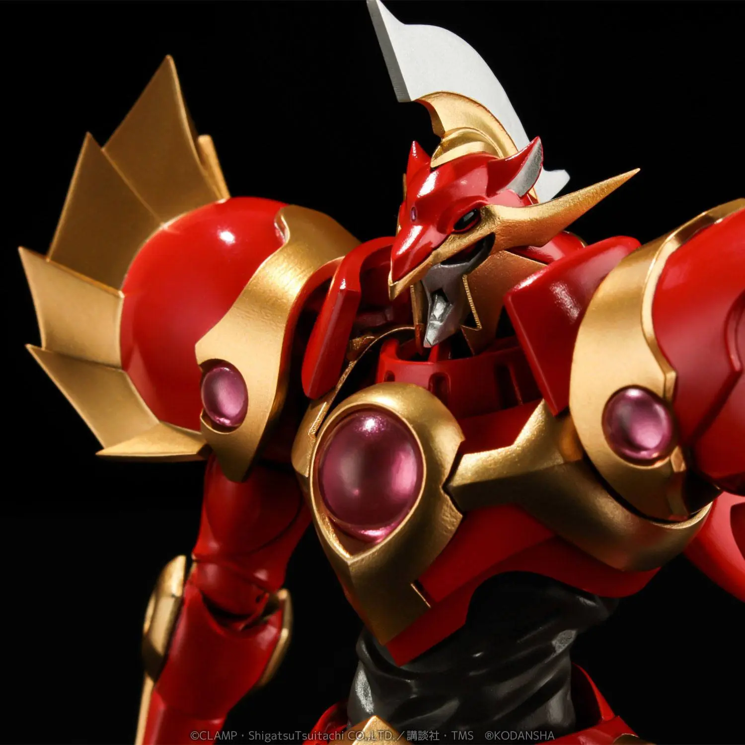 Magic Knight Rayearth Diecast Riobot Rayearth akciófigura 18 cm termékfotó