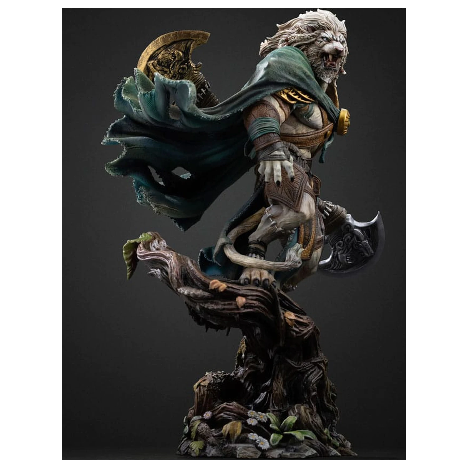 Magic: The Gathering Art Scale szobor figura 1/10 Ajani Goldmane 26 cm termékfotó