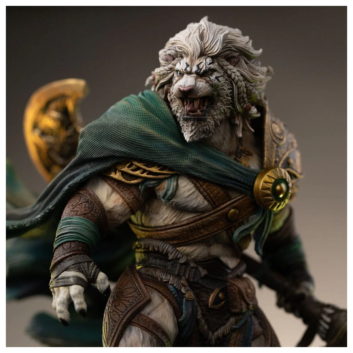 Magic: The Gathering Art Scale szobor figura 1/10 Ajani Goldmane 26 cm termékfotó
