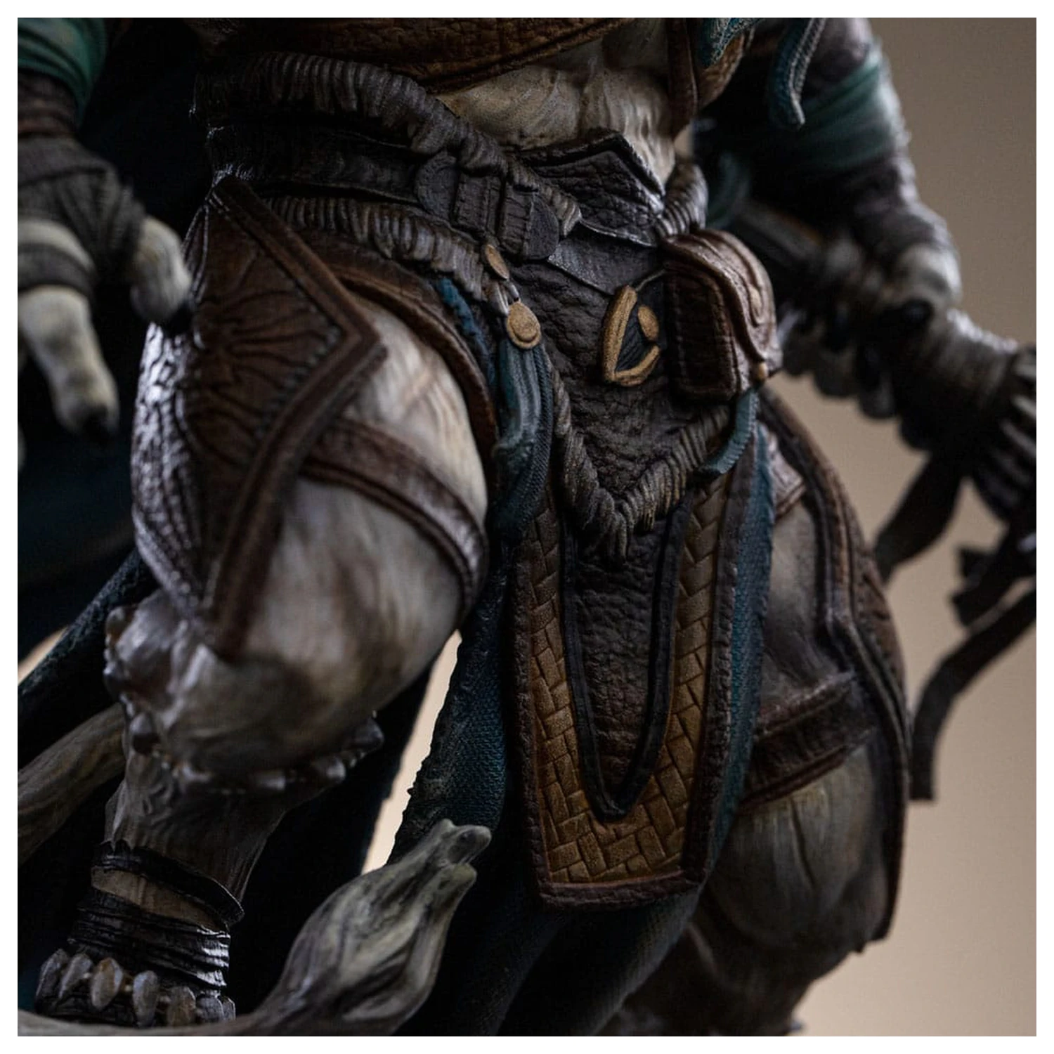 Magic: The Gathering Art Scale szobor figura 1/10 Ajani Goldmane 26 cm termékfotó