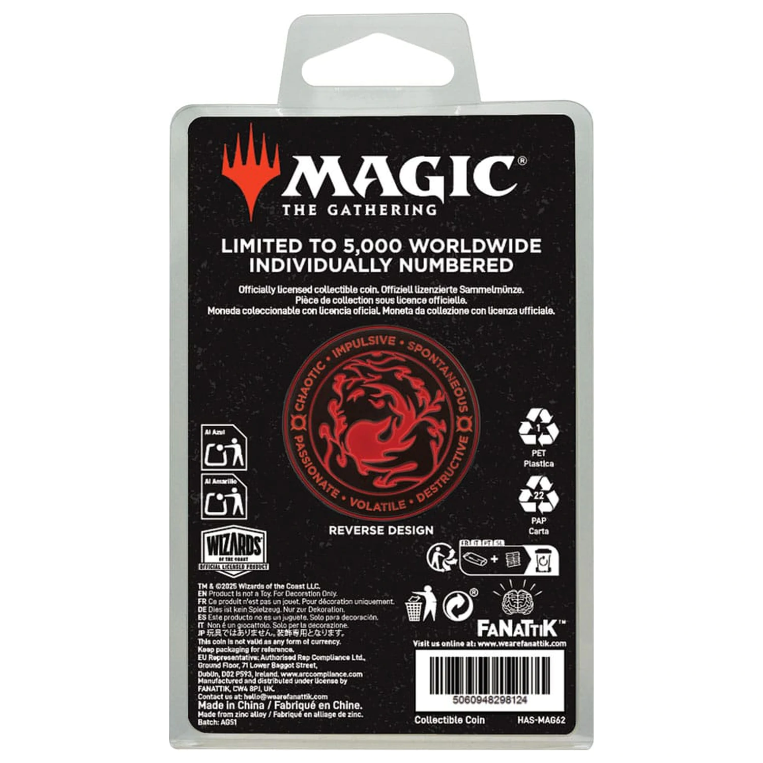 Magic: The Gathering Chandra Gyűjthető érme  termékfotó