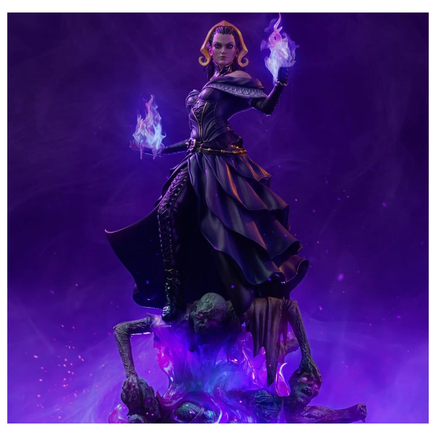 Magic: The Gathering Deluxe Art Scale 1/10 Liliana Vess szobor figura 31 cm termékfotó