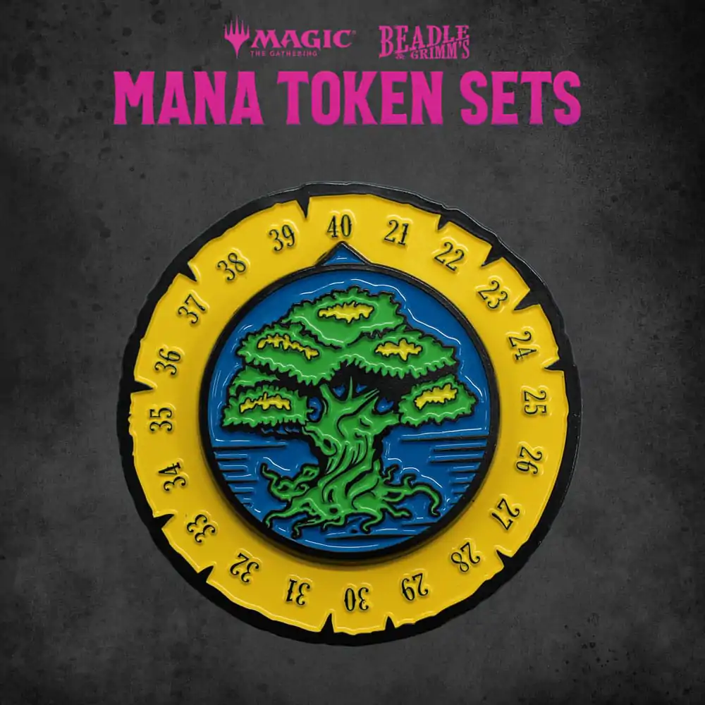 Magic the Gathering Dice and Token Pack Green Mana termékfotó