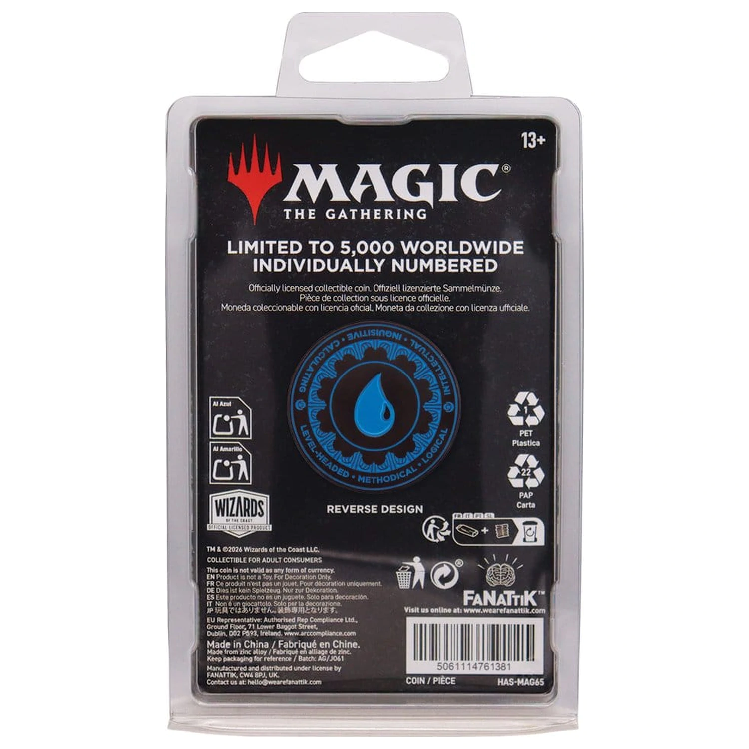 Magic: The Gathering Gyűjthető érme Jace Limitált kiadás termékfotó