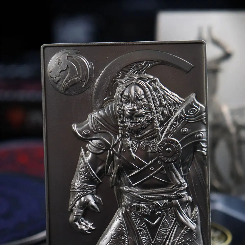 Magic: The Gathering Ingot Ajani Goldmane Limitált kiadás (ezüstözött) termékfotó