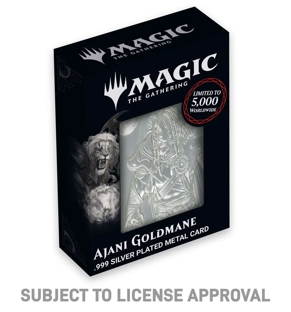 Magic: The Gathering Ingot Ajani Goldmane Limitált kiadás (ezüstözött) termékfotó