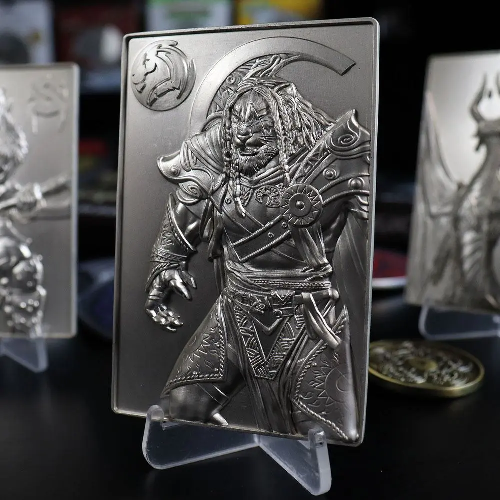 Magic: The Gathering Ingot Ajani Goldmane Limitált kiadás (ezüstözött) termékfotó