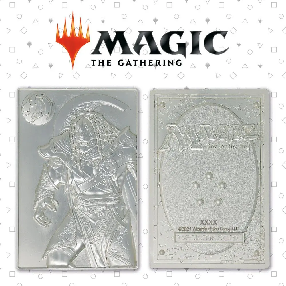 Magic: The Gathering Ingot Ajani Goldmane Limitált kiadás (ezüstözött) termékfotó