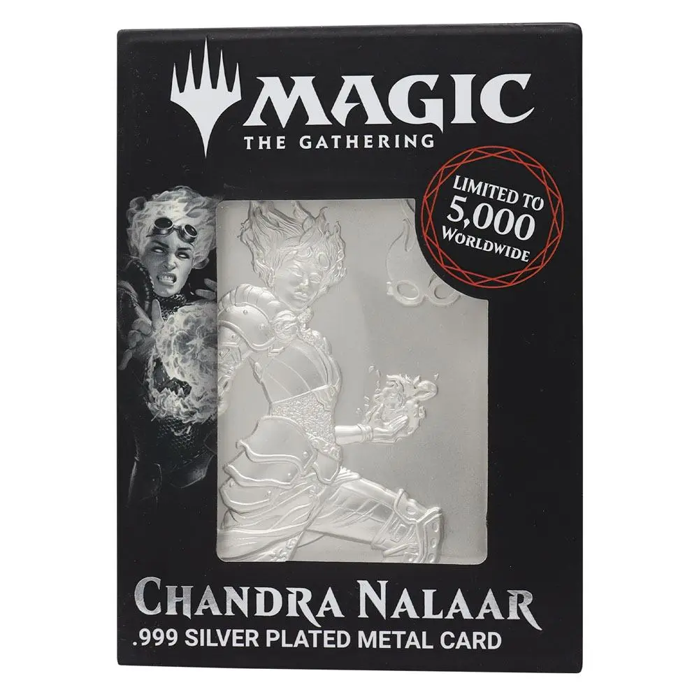 Magic: The Gathering Ingot Chandra Nalaar Limitált kiadás (ezüstözött) termékfotó