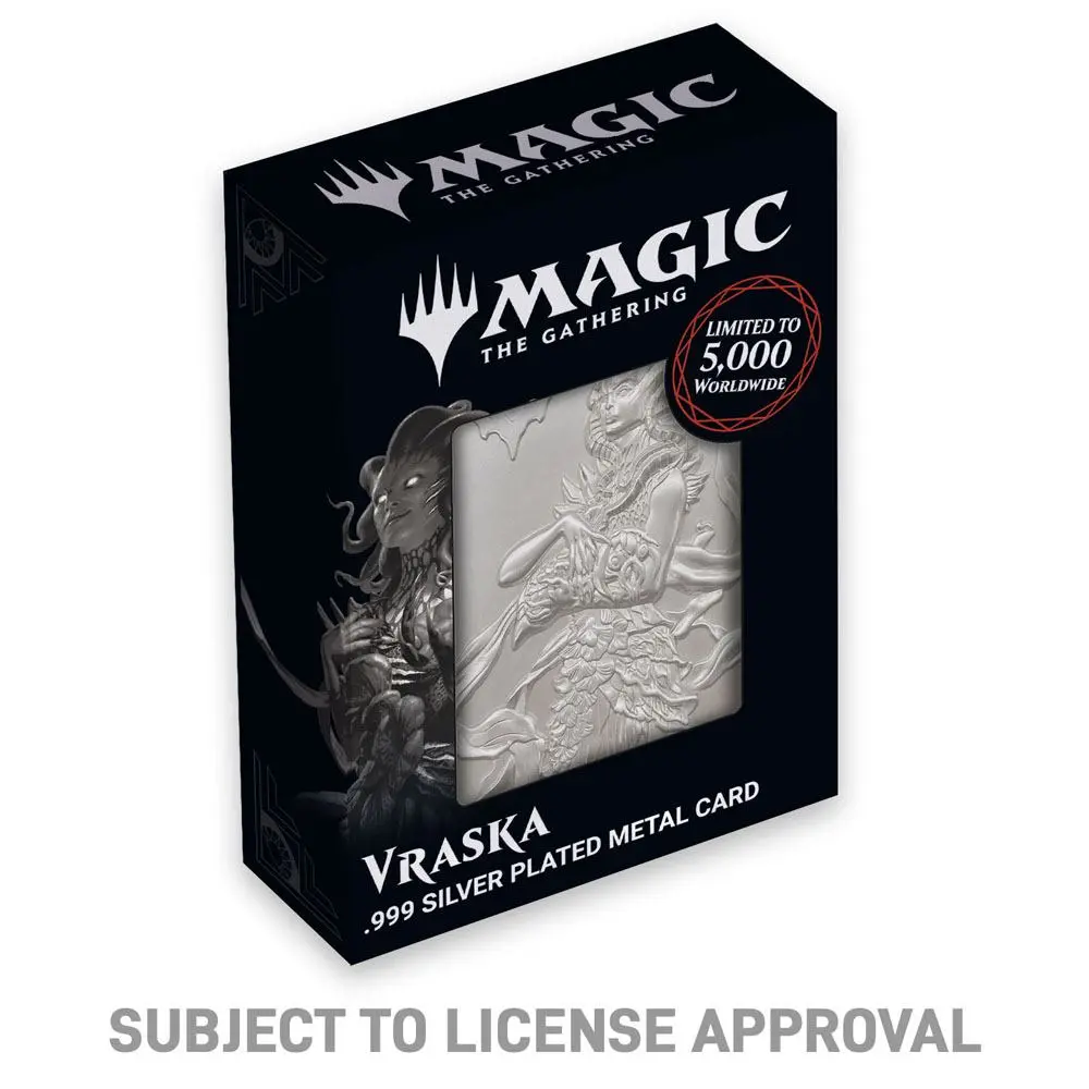 Magic: The Gathering Ingot Vraska Limitált kiadás (ezüstözött) termékfotó