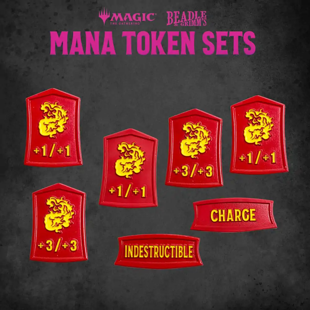 Magic the Gathering Dice and Token Pack Red Mana termékfotó