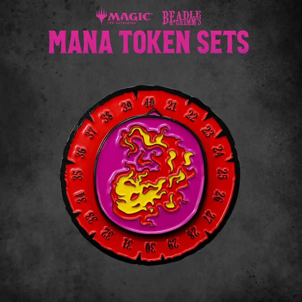 Magic the Gathering Dice and Token Pack Red Mana termékfotó