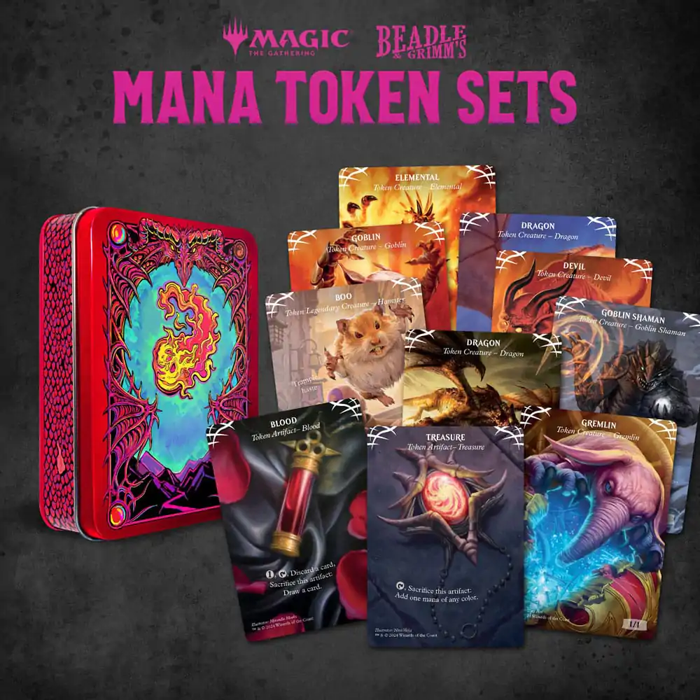 Magic the Gathering Dice and Token Pack Red Mana termékfotó