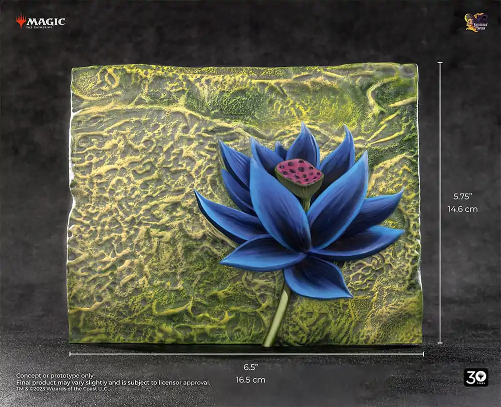 Magic The Gathering Relief Sculpture Black Lotus Previews Exclusive 17 x 15 cm termékfotó