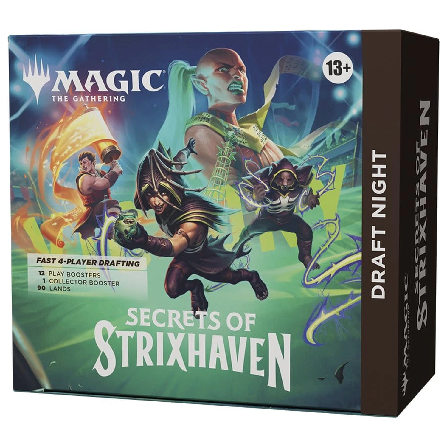 Magic: The Gathering Secrets of Strixhaven Draft Night angol nyelvű termékfotó