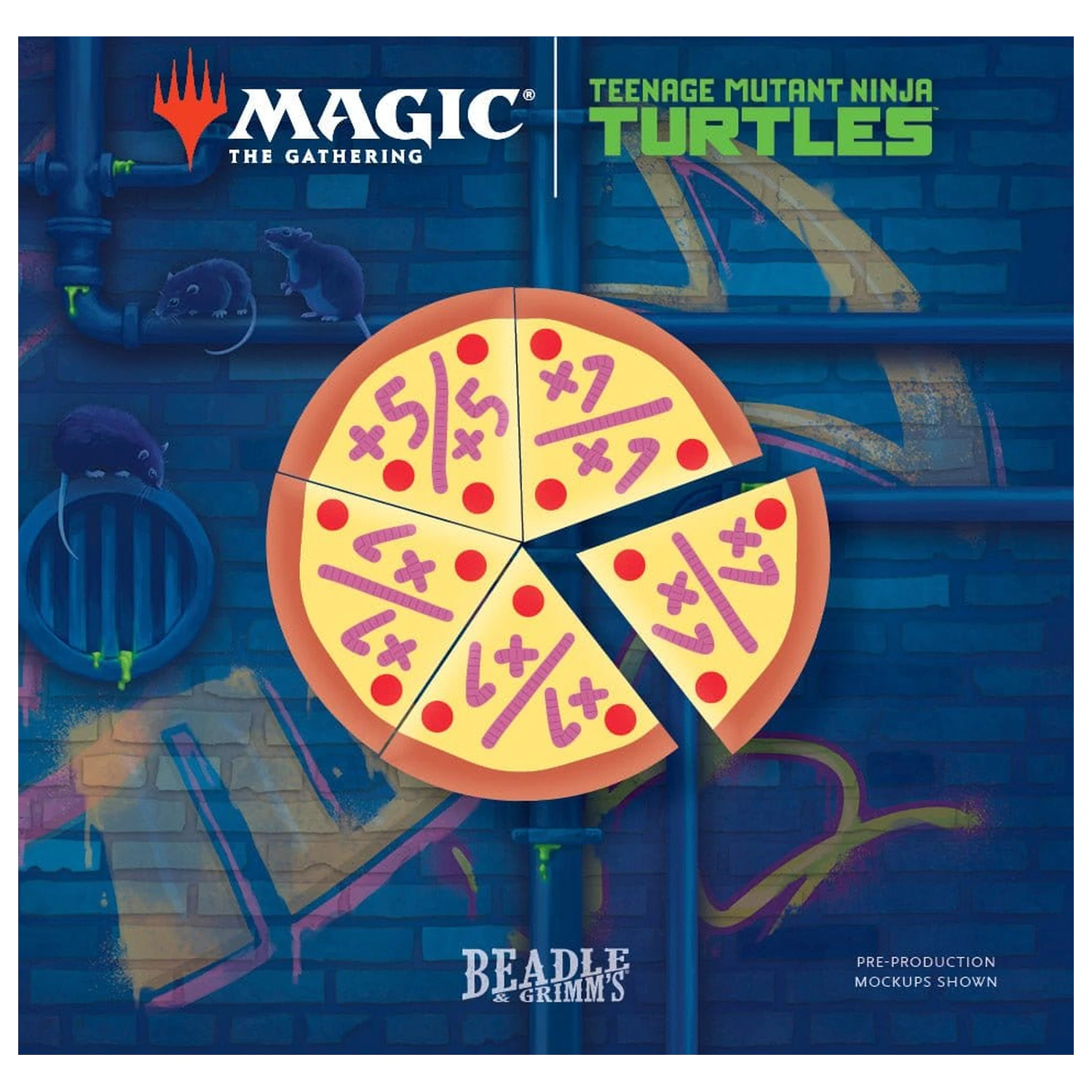 Magic: The Gathering Teenage Mutant Ninja Turtles angol nyelvű dobókocka és zseton csomag  termékfotó