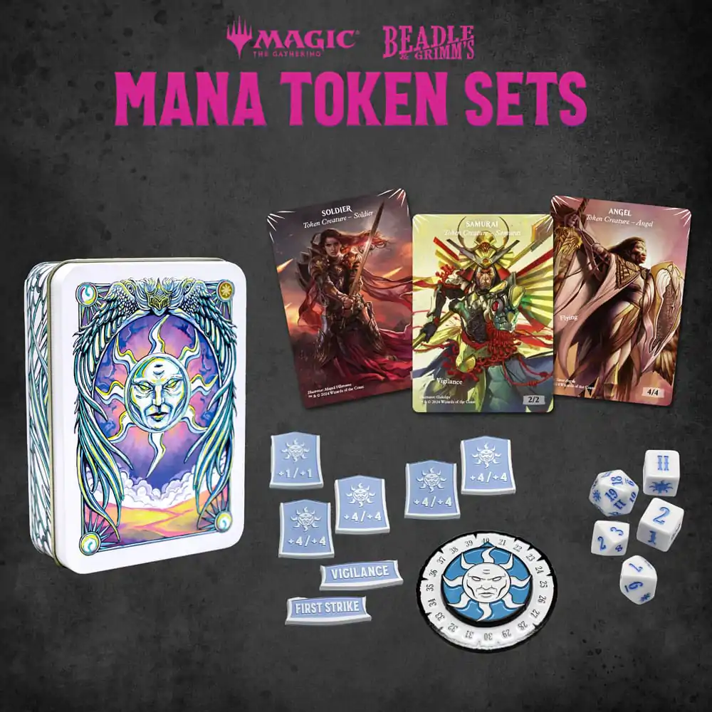 Magic the Gathering Dice and Token Pack White Mana termékfotó