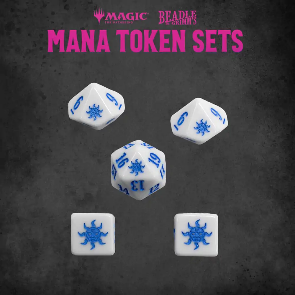 Magic the Gathering Dice and Token Pack White Mana termékfotó