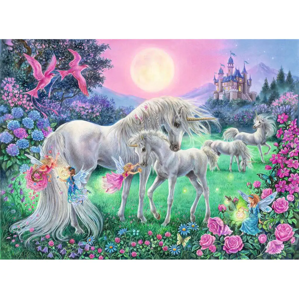Magic Unicorns puzzle 4x100db-os termékfotó
