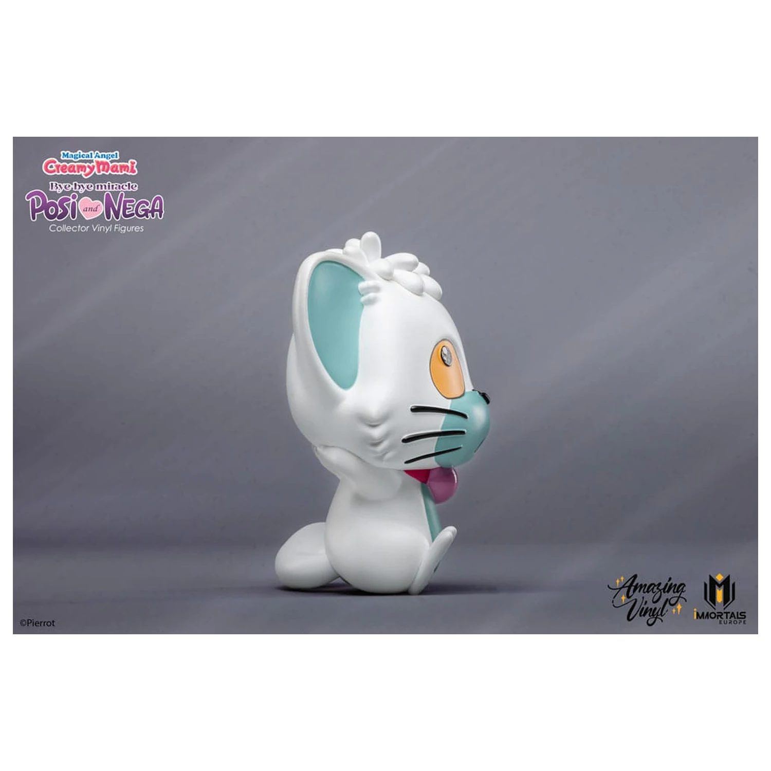Magical Angel Creamy Mami 1:1 Amazing Vinyl Posi and Nega szobor figura 14 cm  termékfotó