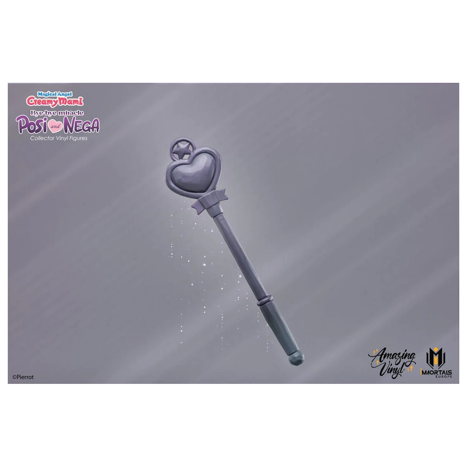Magical Angel Creamy Mami 1:1 Amazing Vinyl Posi and Nega szobor figura 14 cm  termékfotó