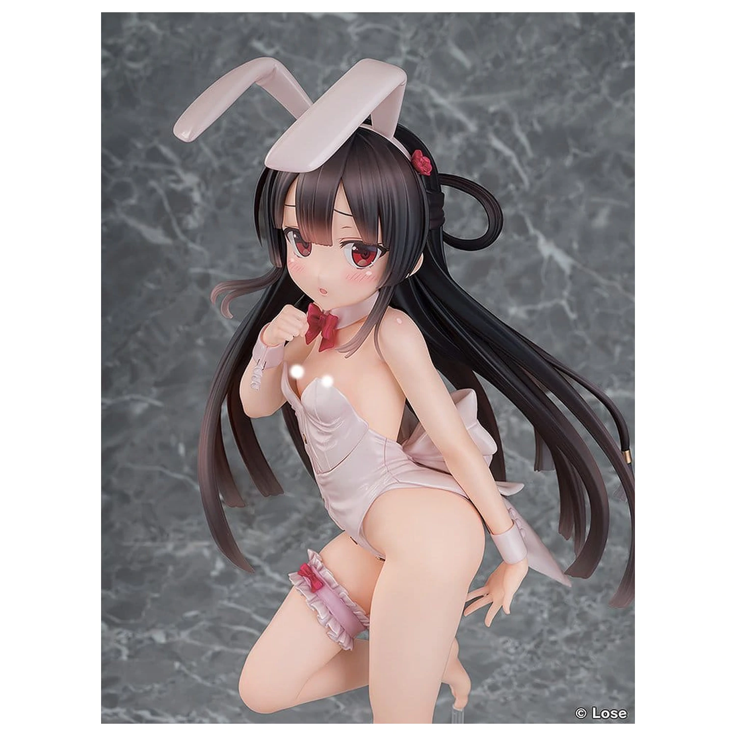 Maitetsu Last Run!! 1/3 Hachiroku: White Bunny Ver. szobor figura 40 cm termékfotó