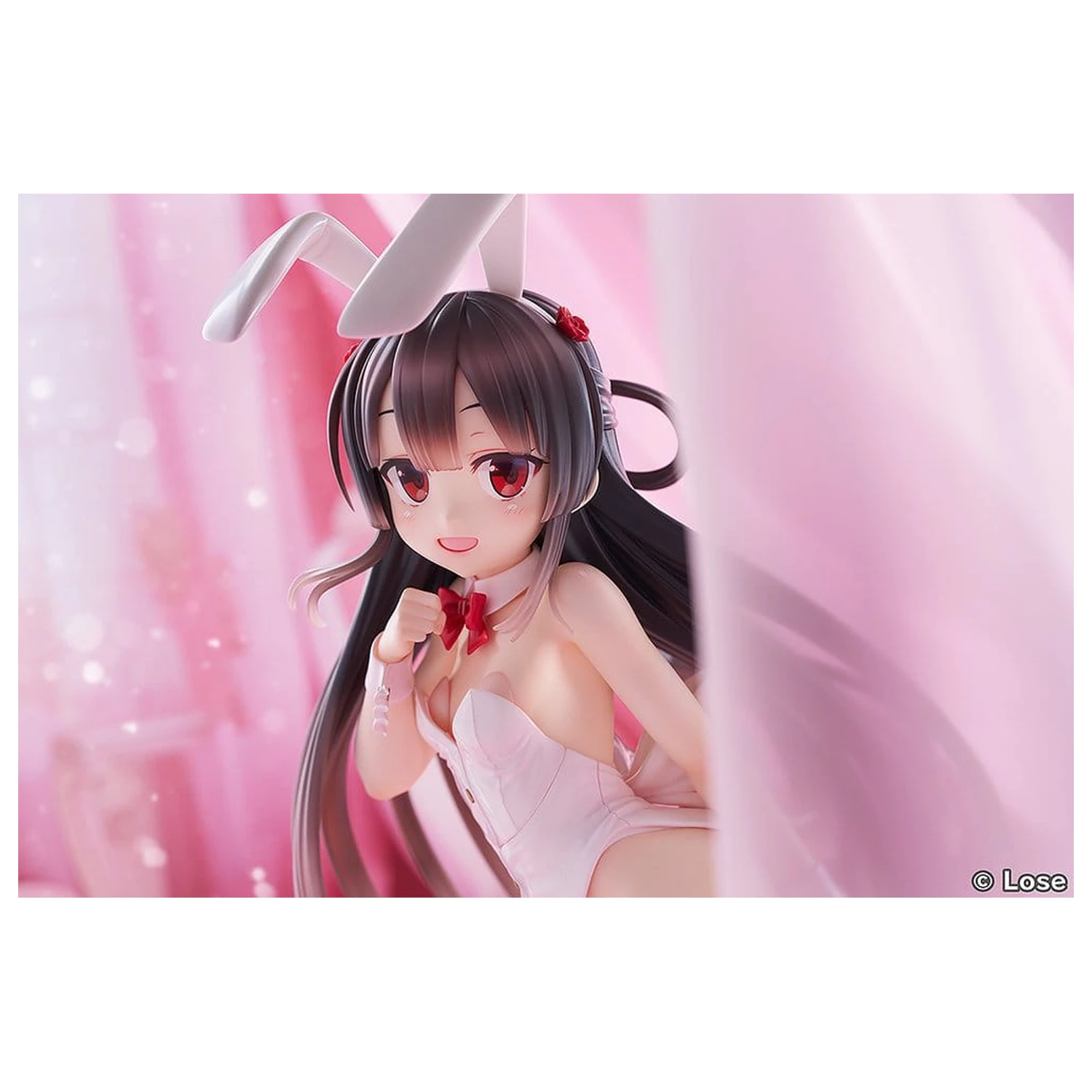 Maitetsu Last Run!! 1/3 Hachiroku: White Bunny Ver. szobor figura 40 cm termékfotó