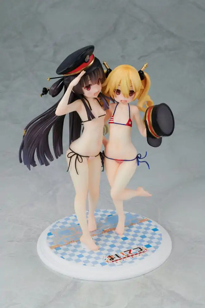 Maitetsu:Last Run!! 1/7 Hachiroku &amp; Olivi PVC szobor figura 23 cm termékfotó