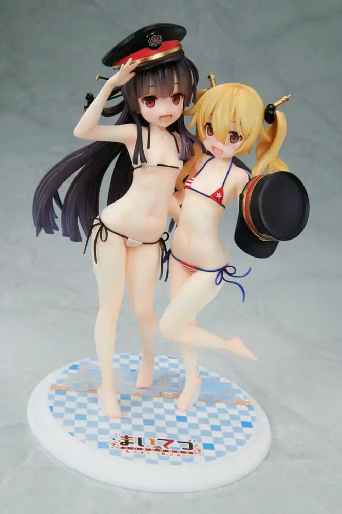 Maitetsu:Last Run!! 1/7 Hachiroku &amp; Olivi PVC szobor figura 23 cm termékfotó