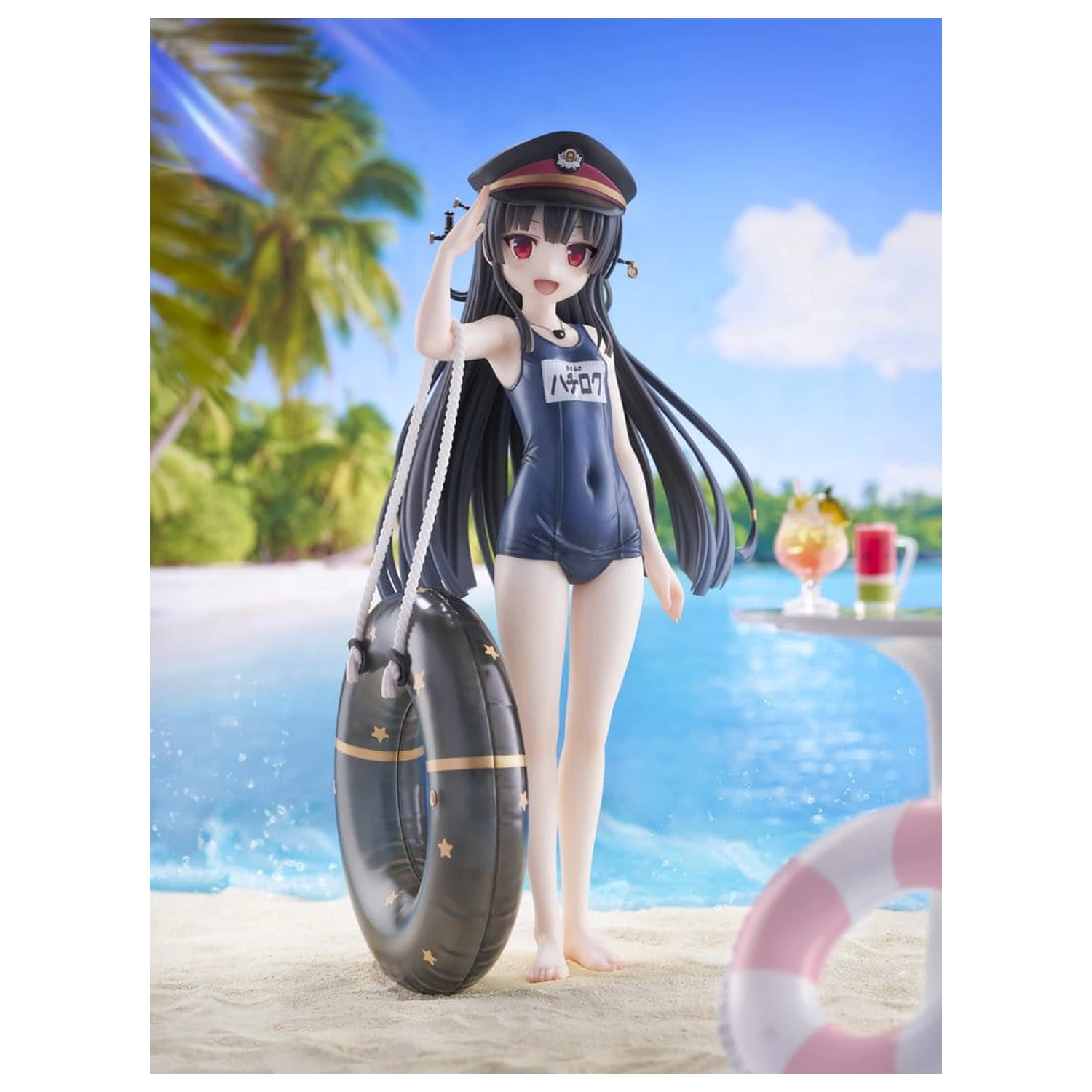 Maitetsu Last Run!! KoiKoi -Sakura- 1/6 Hachiroku School Swimsuit Ver. PVC figura 23 cm termékfotó