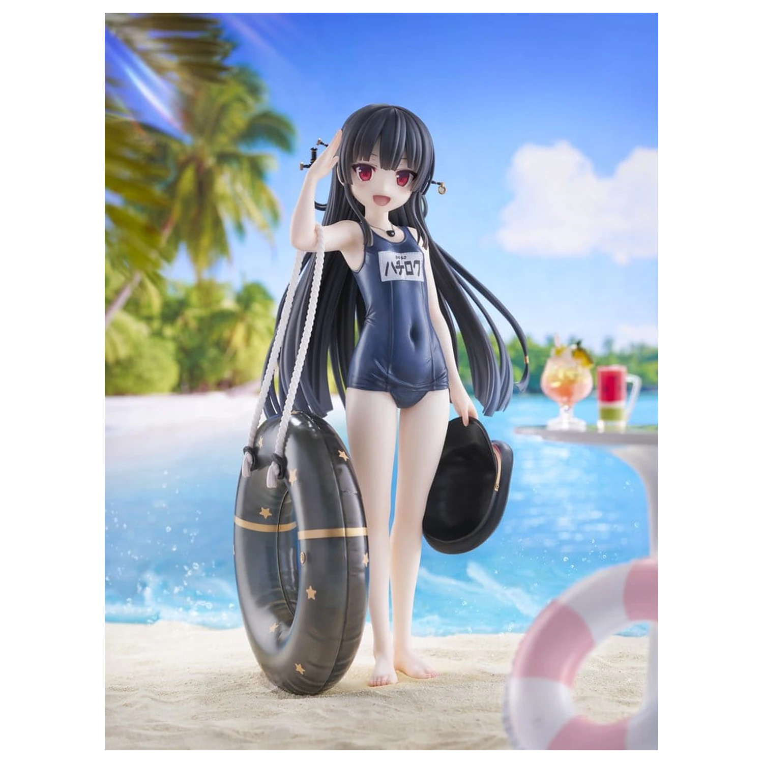 Maitetsu Last Run!! KoiKoi -Sakura- 1/6 Hachiroku School Swimsuit Ver. PVC figura 23 cm termékfotó