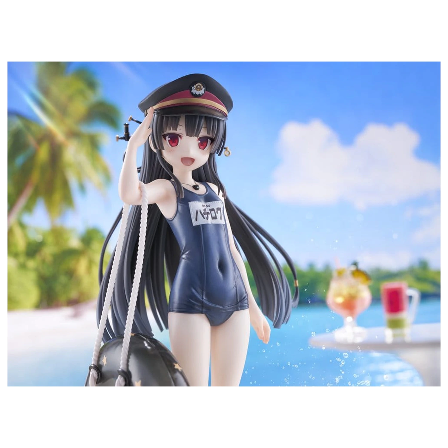 Maitetsu Last Run!! KoiKoi -Sakura- 1/6 Hachiroku School Swimsuit Ver. PVC figura 23 cm termékfotó