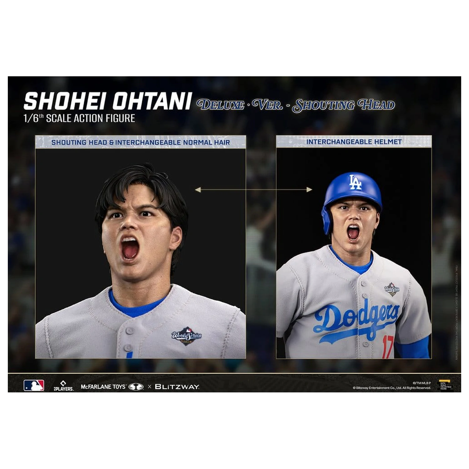 Major League Baseball UMS akciófigura 1/6 Ohtani Shohei (DX Ver.) 35 cm termékfotó