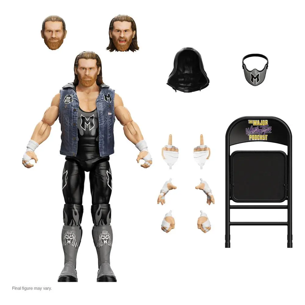 Major Wrestling Podcast Ultimates akciófigura Wave 2 Brian Myers (Most Professional Wrestler) 18 cm termékfotó