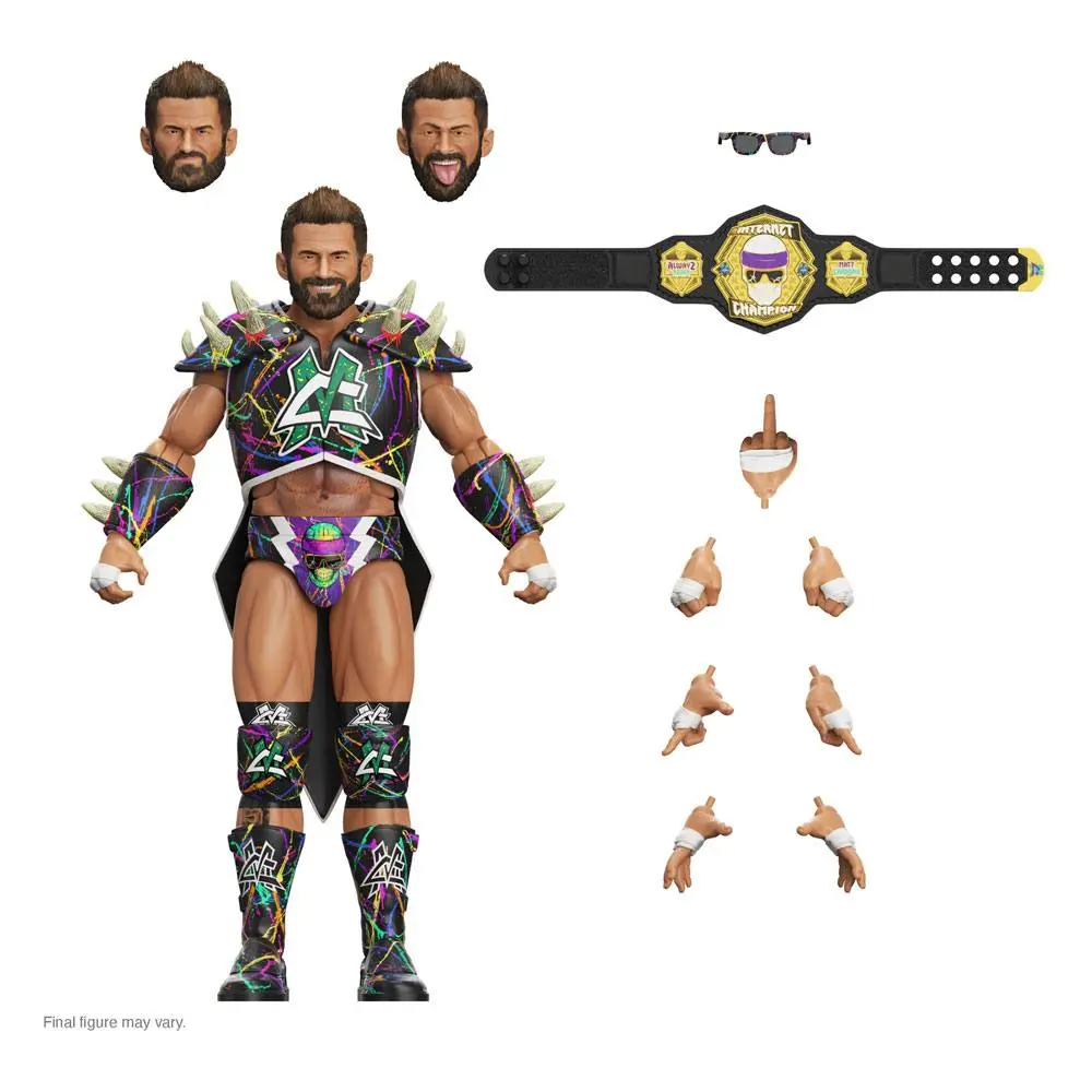Major Wrestling Podcast Ultimates Wave 2 Matt Cardona (Internet Champion) akciófigura 18 cm termékfotó