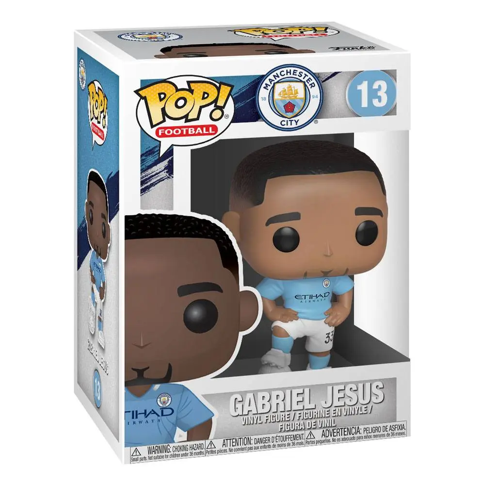 Manchester City F.C. POP! Football Vinyl figura Gabriel Jesus 9 cm termékfotó